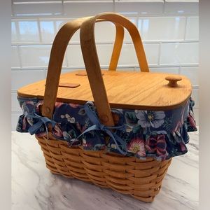 Longaberger Basket with Lid